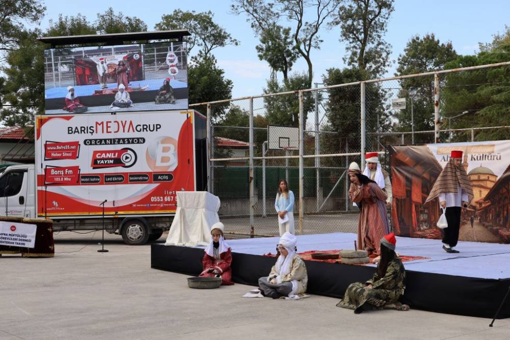 Bafra Hasan Çakın Kız MTAL’de Ahilik Kültürü Haftası coşkusu! 47