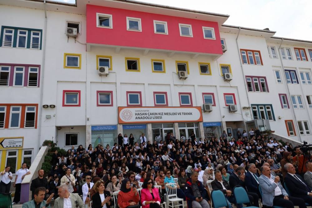 Bafra Hasan Çakın Kız MTAL’de Ahilik Kültürü Haftası coşkusu! 52