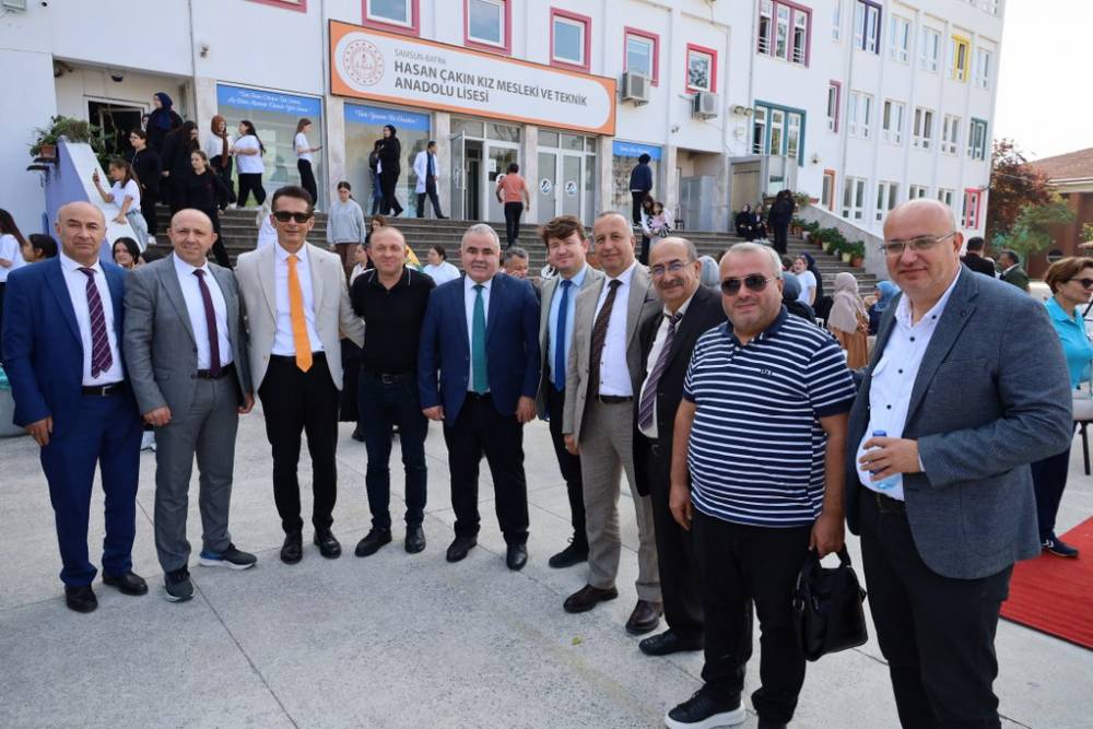 Bafra Hasan Çakın Kız MTAL’de Ahilik Kültürü Haftası coşkusu! 70