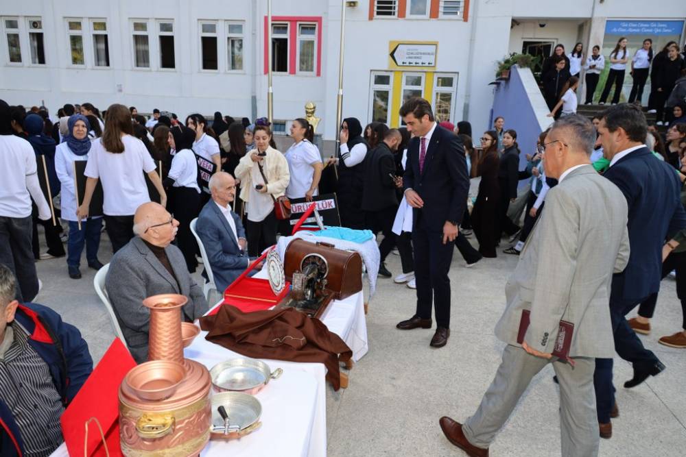 Bafra Hasan Çakın Kız MTAL’de Ahilik Kültürü Haftası coşkusu! 72