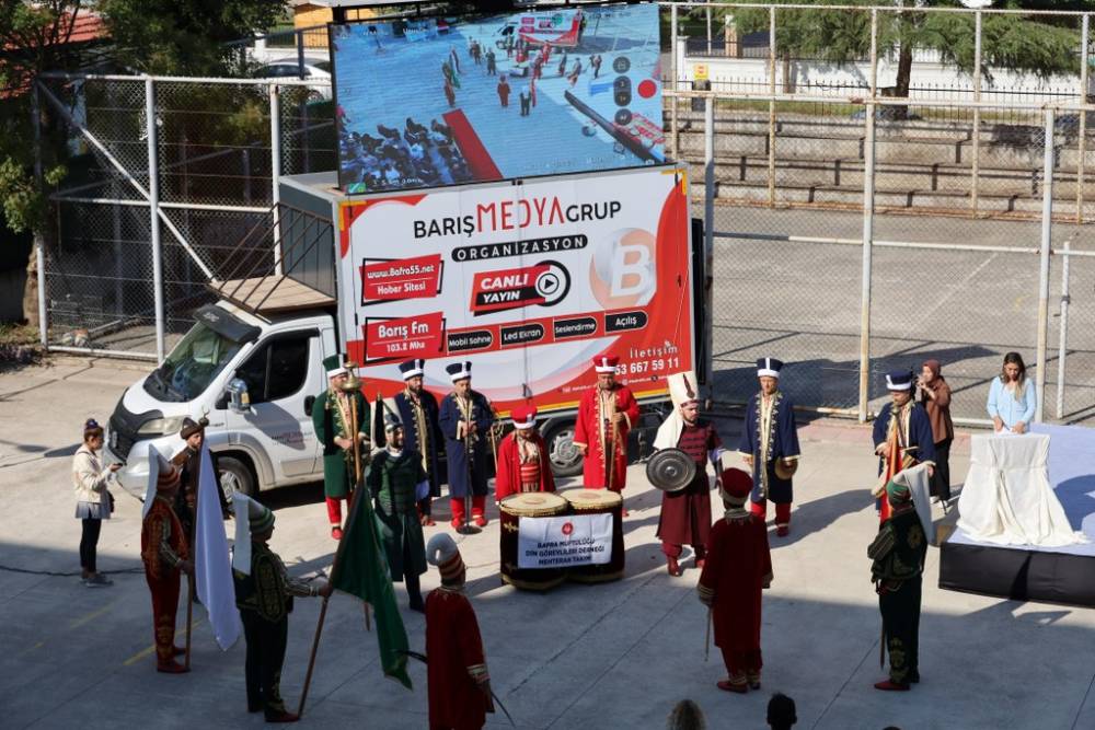 Bafra Hasan Çakın Kız MTAL’de Ahilik Kültürü Haftası coşkusu! 9