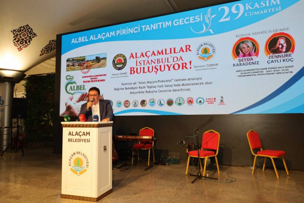 ALBEL Alaçam Pirinci İstanbul’da Tanıtıldı: 3 Bin Kişiden Tam Not 34