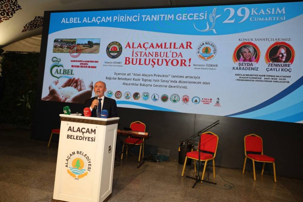 ALBEL Alaçam Pirinci İstanbul’da Tanıtıldı: 3 Bin Kişiden Tam Not 38
