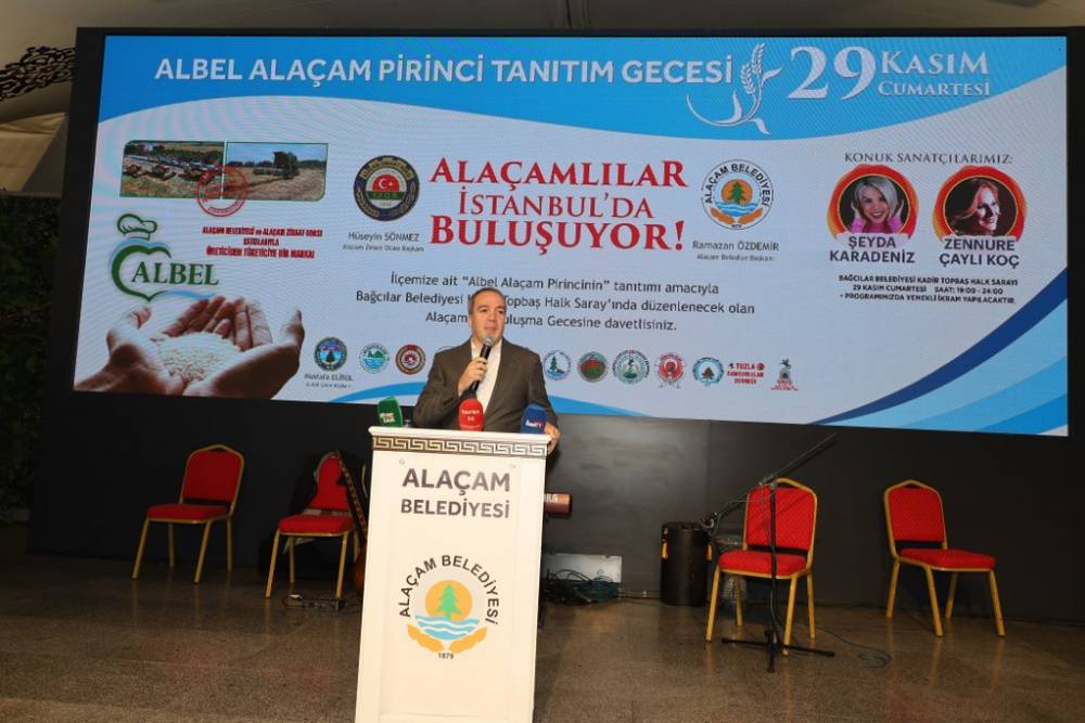 ALBEL Alaçam Pirinci İstanbul’da Tanıtıldı: 3 Bin Kişiden Tam Not 42