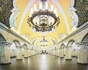 Moskova metrosu harika görüntüler 3