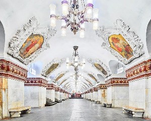 Moskova metrosu harika görüntüler 8