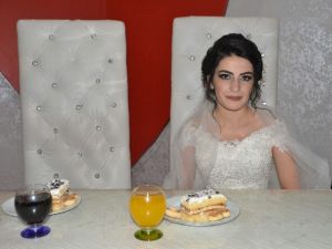 Damatsız düğün yapıldı