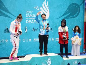 Gamze Keresteci Altın Madalya kazandı