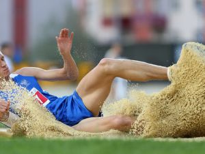 Samsun'da uzun atlama heyecanı