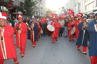 BAFRA 15 TEMMUZ İÇİN YÜRÜDÜ 10