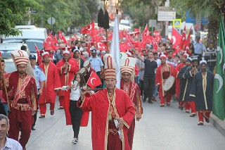 BAFRA 15 TEMMUZ İÇİN YÜRÜDÜ 15