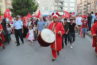 BAFRA 15 TEMMUZ İÇİN YÜRÜDÜ 3