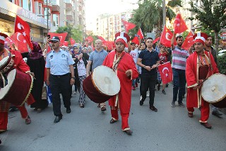 BAFRA 15 TEMMUZ İÇİN YÜRÜDÜ 5