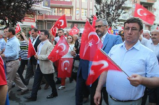BAFRA 15 TEMMUZ İÇİN YÜRÜDÜ 8