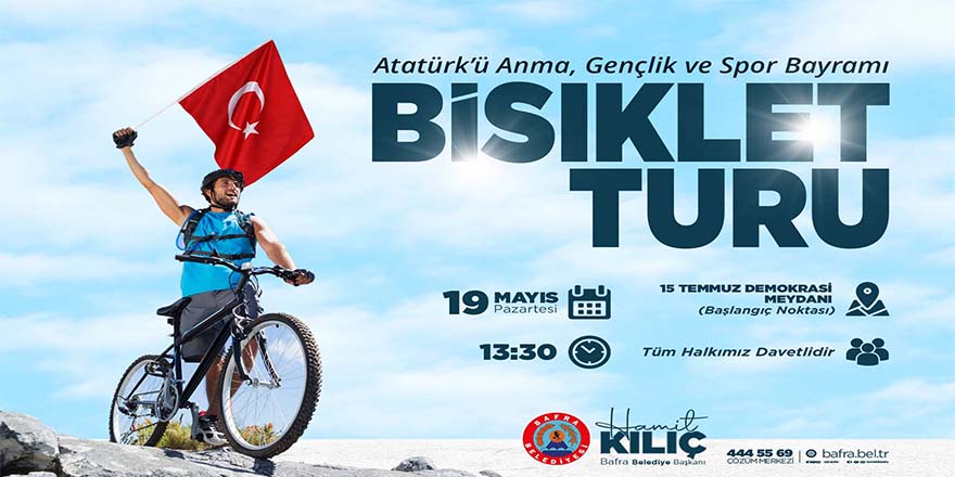 Bafra’da 19 Mayıs Bisiklet Turu İçin Geri Sayım Başladı