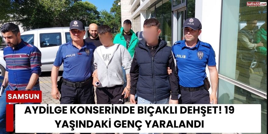 Aydilge Konserinde Bıçaklı Dehşet! 19 Yaşındaki Genç Yaralandı