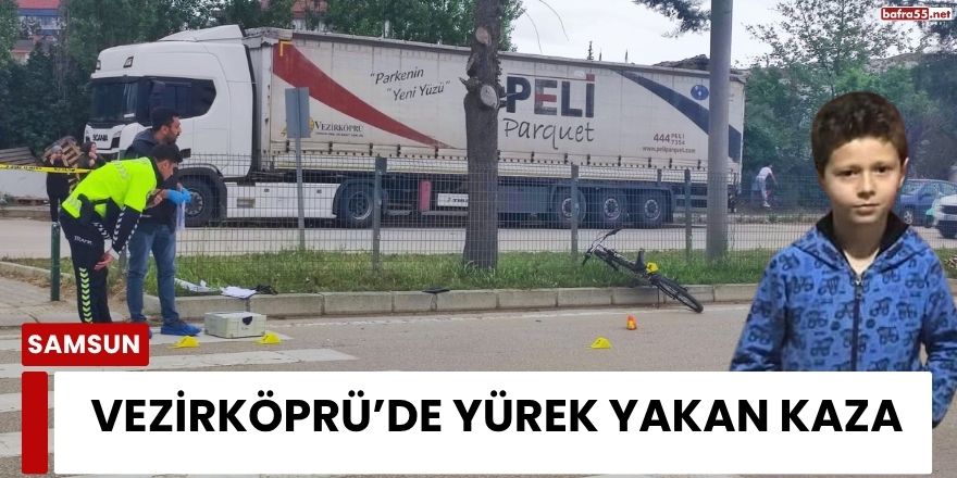 Vezirköprü’de Yürek Yakan Kaza