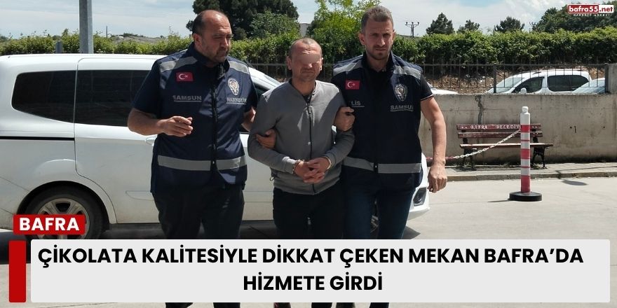 Bafra’da Uyuşturucu ile Yakalanan Şüpheli Tutuklandı