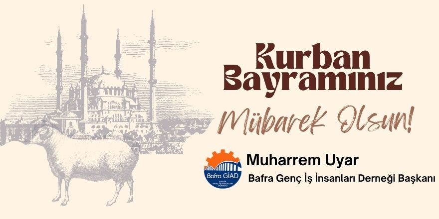 Muharrem Uyar’dan Bayram Mesajı: “Birlik ve Dayanışma Ruhunu Yaşatalım”
