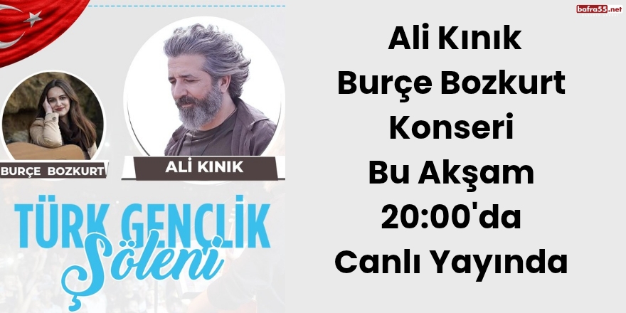 Gençlik Şöleni Konseri Bu Akşam Vezirköprü Meydan'ında