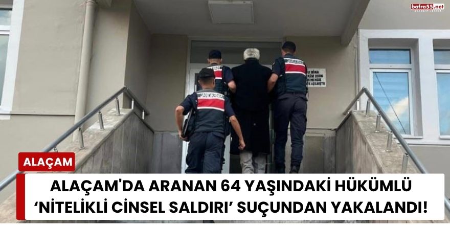 64 Yaşındaki Hükümlü Alaçam'da ‘Nitelikli Cinsel Saldırı’ Suçundan Yakalandı
