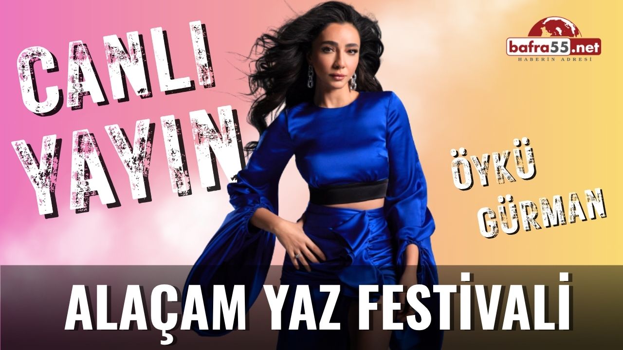 Alaçam Yaz Festivali’nde Öykü Gürman Coşkusu