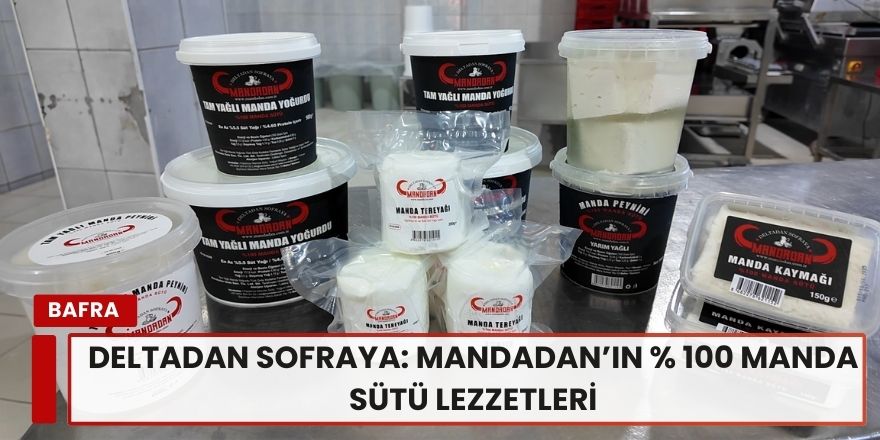 Deltadan Sofraya: Mandadan’ ın %100 Manda Sütü Lezzetleri