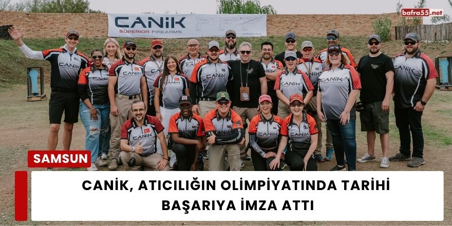 CANiK, Atıcılığın Olimpiyatında Tarihi Başarıya İmza Attı