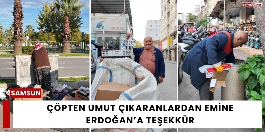Çöpten Umut Çıkaranlardan Emine Erdoğan’a Teşekkür