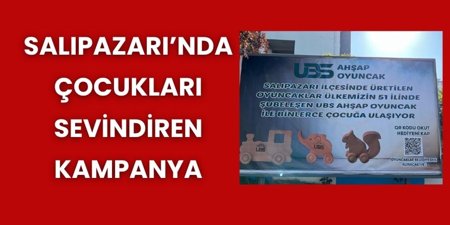 Salıpazarı’nda Çocukları Sevindiren Kampanya
