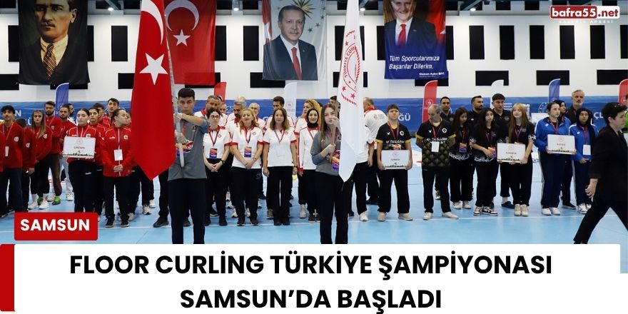 Floor Curling Türkiye Şampiyonası Samsun’da Başladı