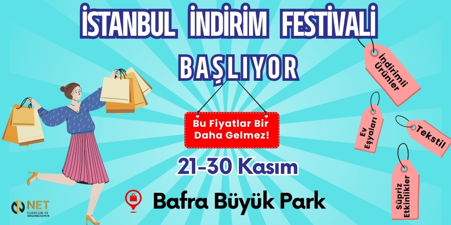 Bafra’nın En Büyük İndirim Festivali Başlıyor: Bu İndirim Kaçmaz
