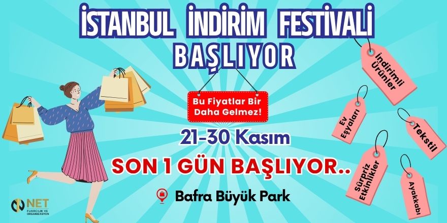 Bafra’nın En Büyük İndirim Festivali Başlıyor: Bu İndirim Kaçmaz