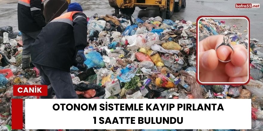 Otonom Sistemle Kayıp Pırlanta 1 Saatte Bulundu