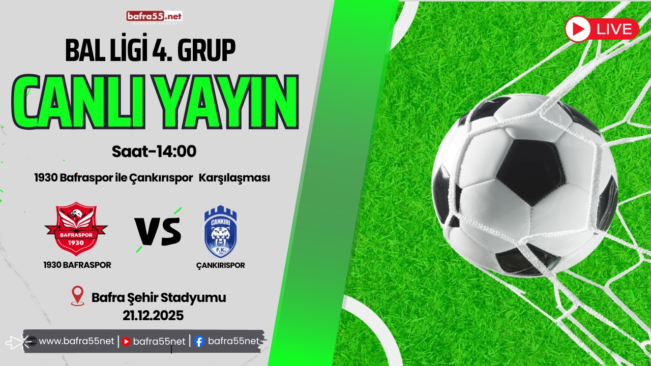 1930 Bafraspor, Çankırıspor’u Sahasında Konuk Edecek