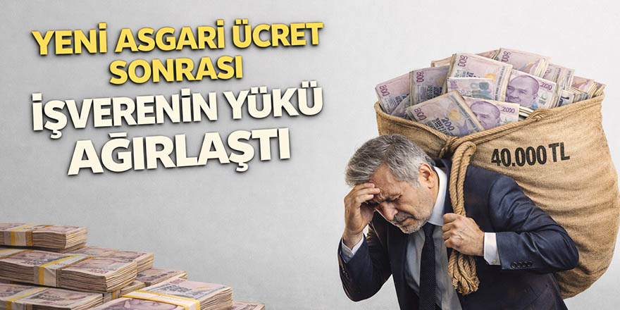 Asgari Ücretin İşverene Maliyeti 40 Bin TL’ye Dayandı