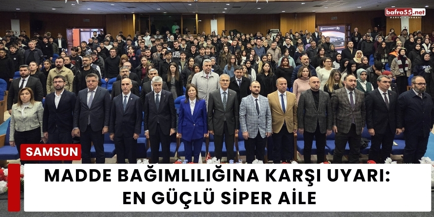 Madde Bağımlılığına Karşı Uyarı: En Güçlü Siper Aile