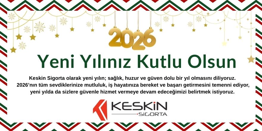Keskin Sigorta’dan Yeni Yıl Mesajı