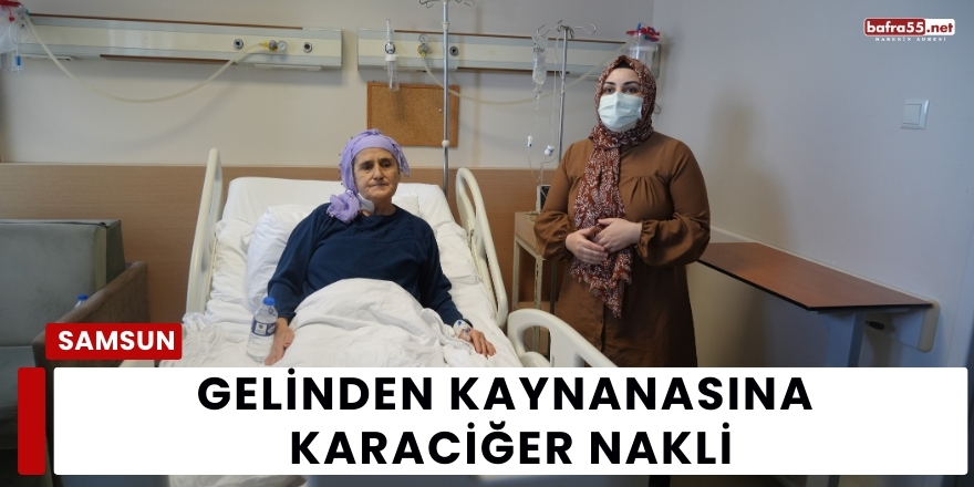 Gelinden Kaynanasına Karaciğer Nakli