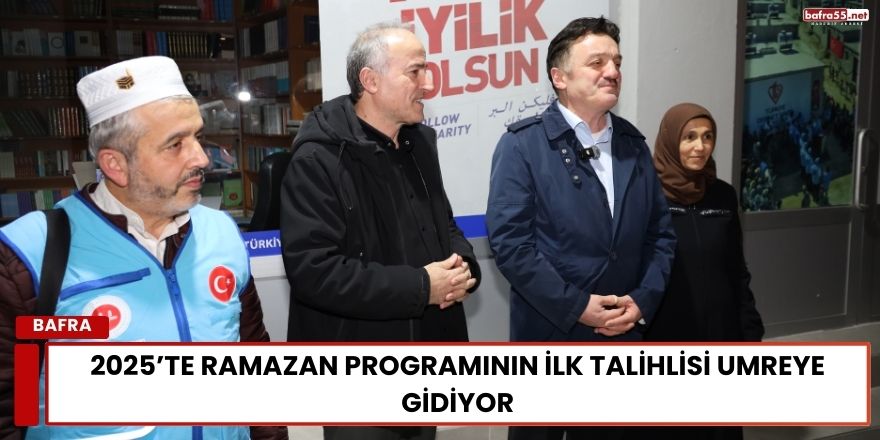 2025’te Ramazan Programının İlk Talihlisi Umreye Gidiyor