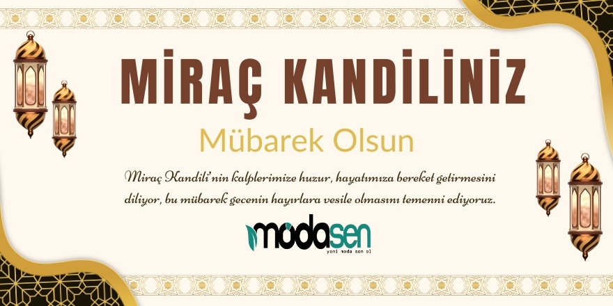Modasen AVM Sahibi İş İnsanı Salih Arslan’dan Kandil Mesajı