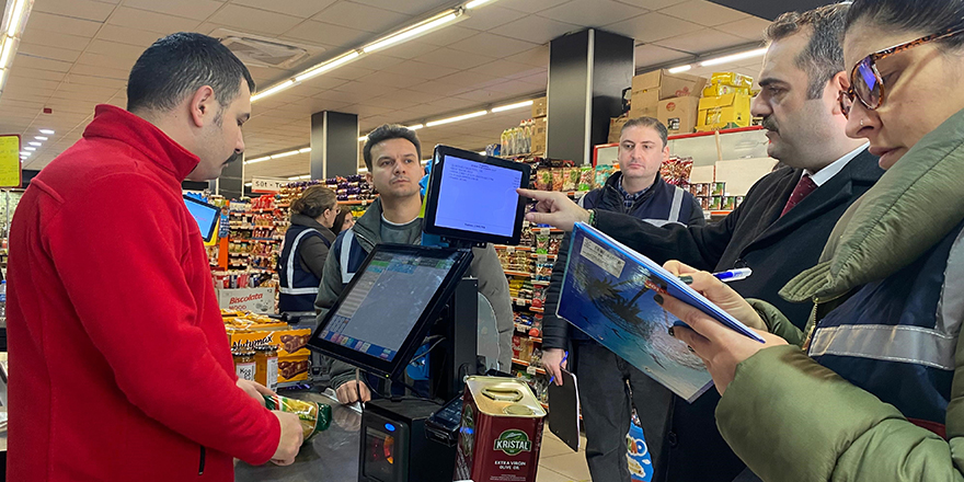 Sinop Merkez’de Ramazan Öncesi Fahiş Fiyat ve Etiket Denetimi