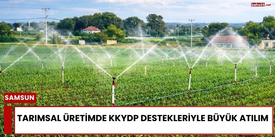 Tarımsal Üretimde KKYDP Destekleriyle Büyük Atılım