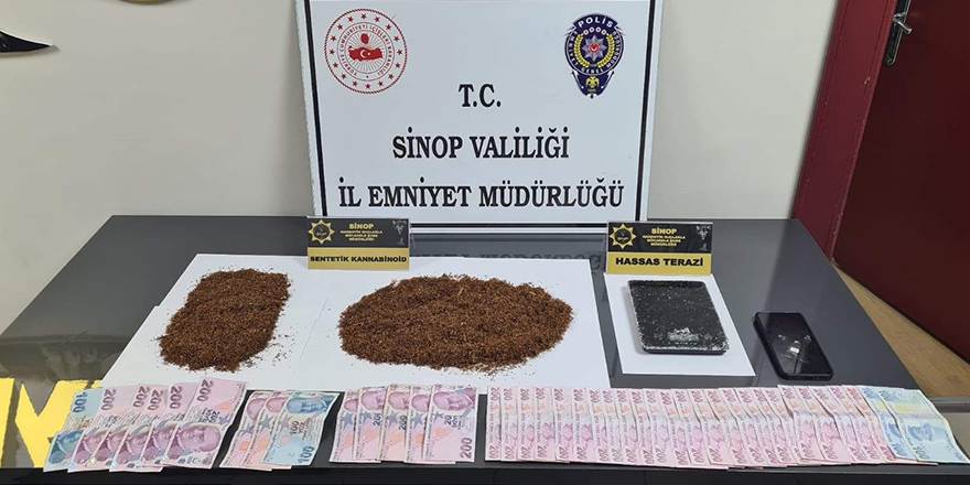 Sinop Merkezde Narkotik Operasyonu