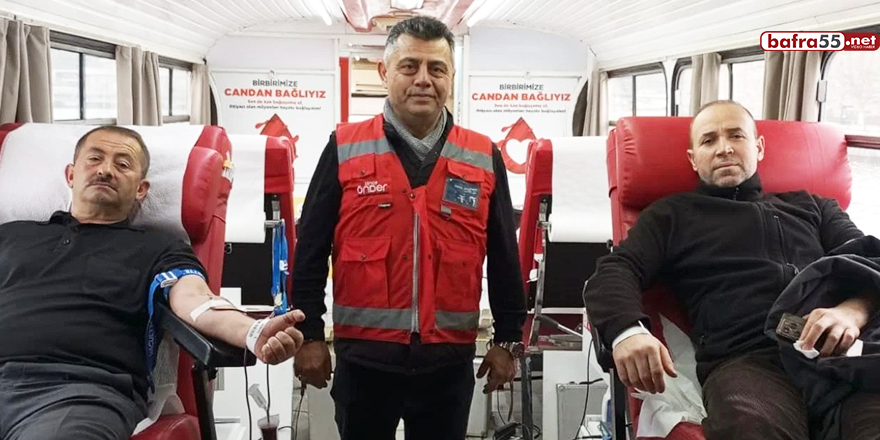 Sinop’ta Kızılay İçin Kan Bağışı Etkinliği