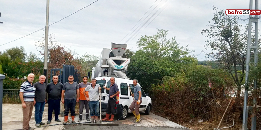 Gerze Mahmuttırı Köyünde Mezarlıklarda Temizlik Çalışması