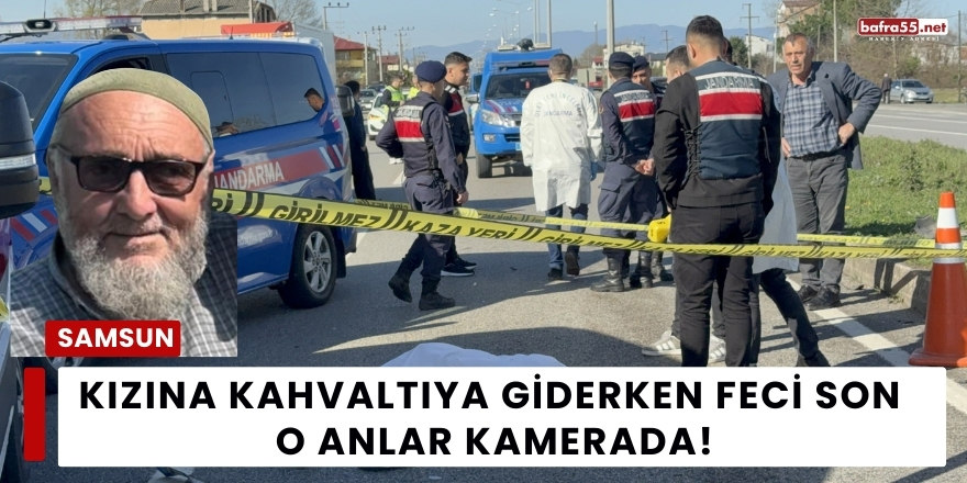 Kızına Kahvaltıya Giderken Feci Son O Anlar Kamerada
