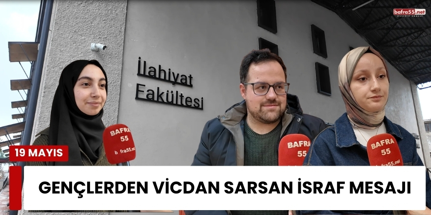 Gençlerden Vicdan Sarsan İsraf Mesajı