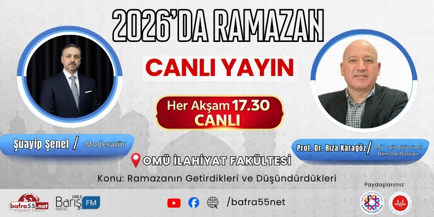 2026 Ramazan Programı 8. Gününde Prof. Dr. Rıza Karagöz İzleyiciyle Buluşacak
