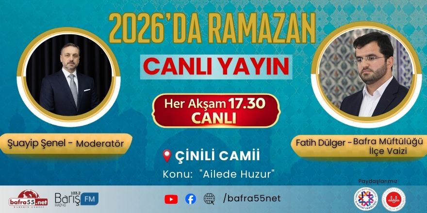 2026’da Ramazan 10. Gün: Çinili Camii’nde “Ailede Huzur” Konusu Ele Alınacak